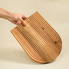 Bandeja De Acácia Arcos 33Cm Oikos