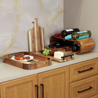 Bandeja De Acácia Arredondada 40Cm Oikos