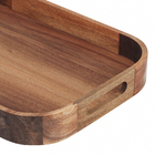 Bandeja De Acácia Arredondada 40Cm Oikos