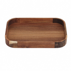 Bandeja De Acácia Arredondada 40Cm Oikos