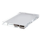 Bandeja De Acrílico Hara Transparente Design 25x12 Cm