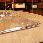 Bandeja De Acrílico Hara Transparente Diamantada 30x20 Cm