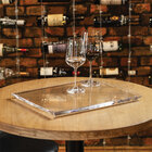 Bandeja De Acrílico Hara Transparente Diamantada 33x33 Cm