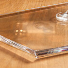 Bandeja De Acrílico Hara Transparente Diamantada 42x33 Cm