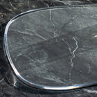 Bandeja De Acrílico Hara Transparente Orgânica 40x34 Cm