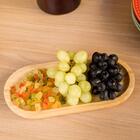 Bandeja De Bambu 24cm