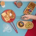 Bandeja De Bambu 24cm