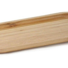 Bandeja De Bambu Oval 40x14cm Para Servir Alimentos