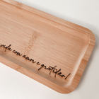 Bandeja De Bambu Retangular Petisqueira Bandeija Para Petisco