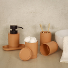 Bandeja de Banheiro Plástico Laranja Dual Ou