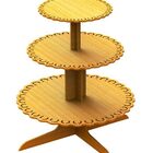 Bandeja De Bolo 3 Andares Em Mdf