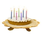 Bandeja De Bolo Com Suporte Em Mdf