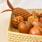 Bandeja De Carnaúba 48x37 Azul