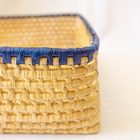 Bandeja De Carnaúba 48x37 Azul