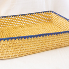 Bandeja De Carnaúba 48x37 Azul