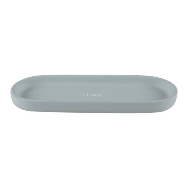 Bandeja de Cerâmica Celadon Verde 2,5x9,4x25,7cm Soft Sensea