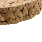 Bandeja De Fibra Natural Redonda Com Alça 28cm