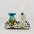 Bandeja De Luxo Belga Retangular - Prateada 23x12cm