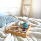 Bandeja De Madeira Quadrada