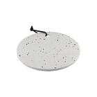 Bandeja De Mármore Redonda Terrazzo 30cm - Lyor 7558