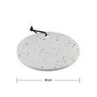 Bandeja De Mármore Redonda Terrazzo 30cm - Lyor 7558