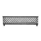 Bandeja De Metal Com Espelho Barcelona Preta 17 X 17 X 5 Cm