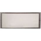 Bandeja De Metal Com Espelho Barcelona Preta 30 5x11 5x5cm |