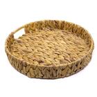 Bandeja De Palha Redonda 7x40x40cm