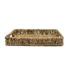 Bandeja De Palha Retangular 6x36x38 Cm