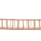 Bandeja De Rattan Com Alça Nature 37,5x28x14cm