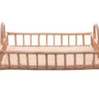 Bandeja De Rattan Com Alça Nature 37,5x28x14cm