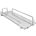 Bandeja De Vidro Retangular Espelhada Para Decoração Casa Cro