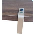 Bandeja Decorativa 25x50cm Borda Infinita Castanho Com Alça C