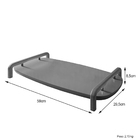 Bandeja Decorativa Barcelona Em Madeira E Detalhe Cobre Laca