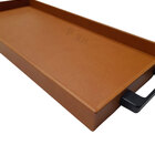 Bandeja Decorativa Em Mdf Com Revestimento Em Pu Terracota 46