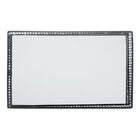 Bandeja Decorativa Espelhada De Metal Barcelona 21x13x5cm - W