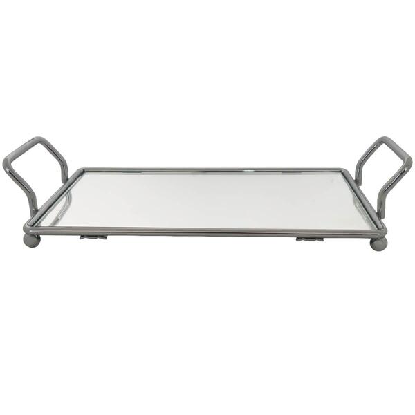 Bandeja Decorativa Espelhada Para Aparador Banheiro Bar Perfu