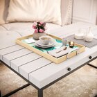 Bandeja Decorativa Grande Costela De Adão Tons De Verde - 45x