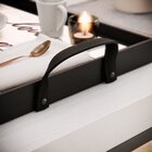 Bandeja Decorativa Grande Love - 45x30cm Preta