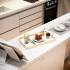 Bandeja Decorativa Média Coração E Estrela - 40x28cm Clara