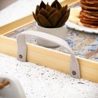 Bandeja Decorativa Média Vintage Azulejo - 40x28cm Clara