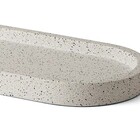 Bandeja Decorativa Oval Em Cimento 36cm 16822 Mart