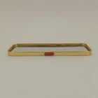 Bandeja Decorativa Para Servir Espelhado Metal 30x10cm Dourado