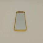 Bandeja Decorativa Para Servir Espelhado Metal 30x10cm Dourado