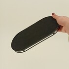 Bandeja Decorativa Para Servir Lavabo Espelhado Metal 2x14x27