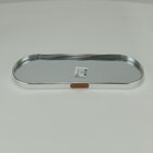 Bandeja Decorativa Para Servir Oval Home&co Com Espelho Metal