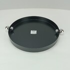 Bandeja Decorativa Para Servir Redonda Home&co Metal 3x27x27c