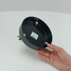 Bandeja Decorativa Para Servir Redonda Home&co Metal 6x15x15c