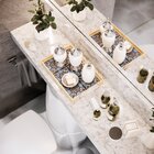 Bandeja Decorativa Pequena Azulejo Português Colorido - 32x22