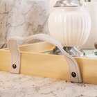 Bandeja Decorativa Pequena Costela De Adão Tons De Verde - 32